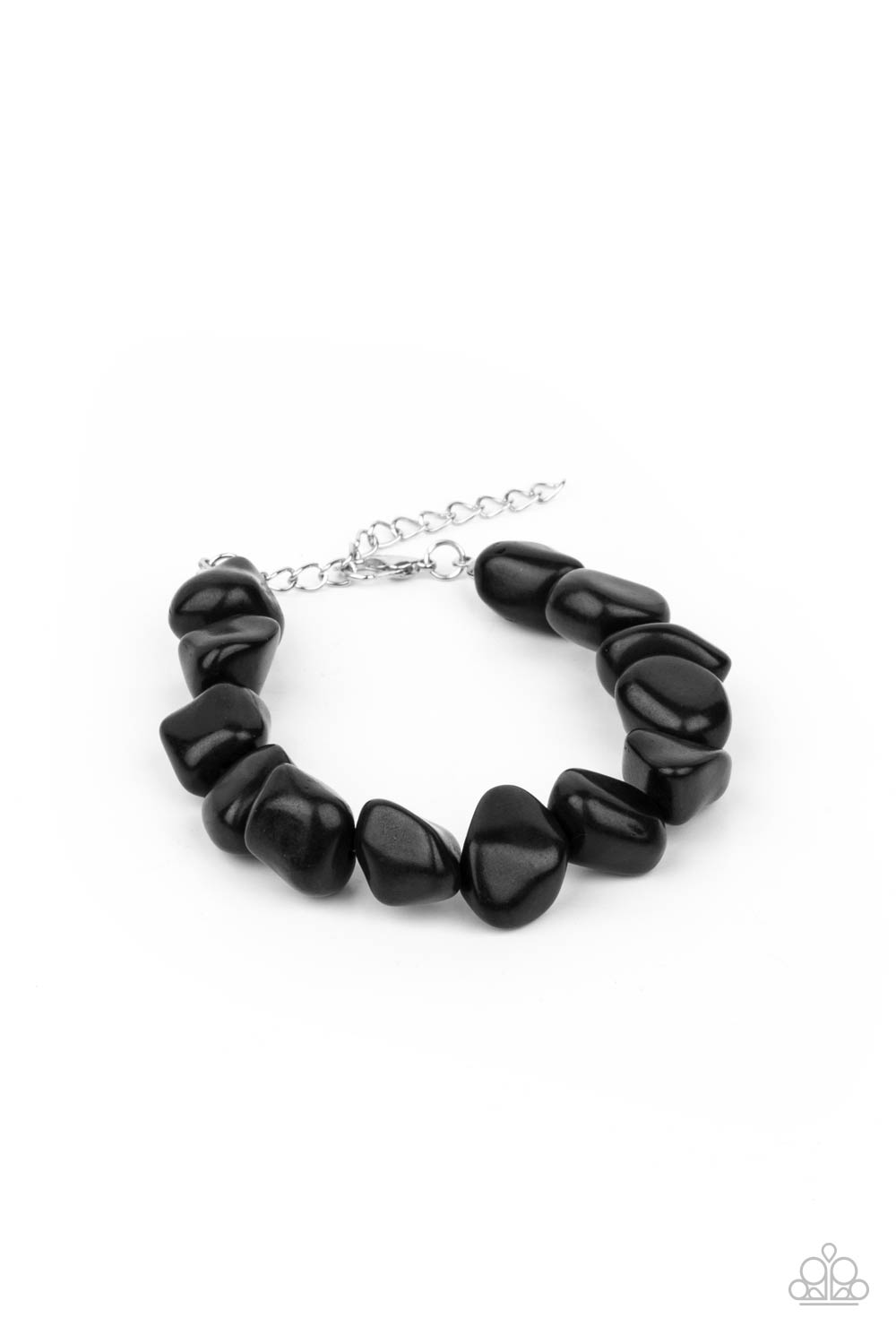 Prehistoric Paradise - Black Bracelet - Paparazzi