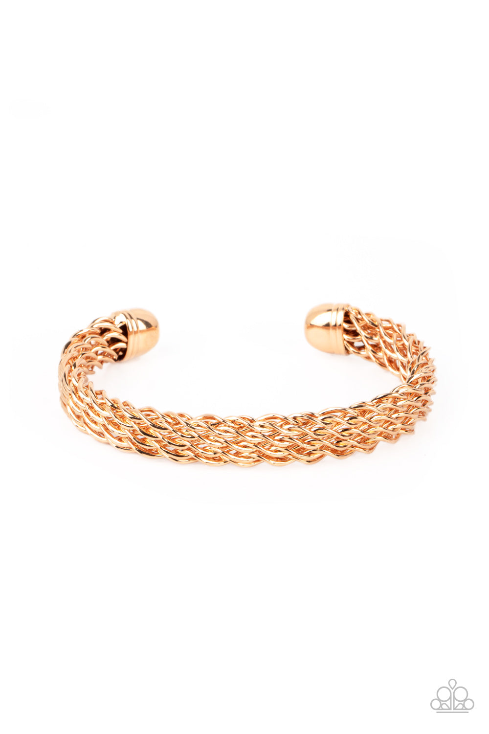 Metamorphosis - Gold Paparazzi Bracelet