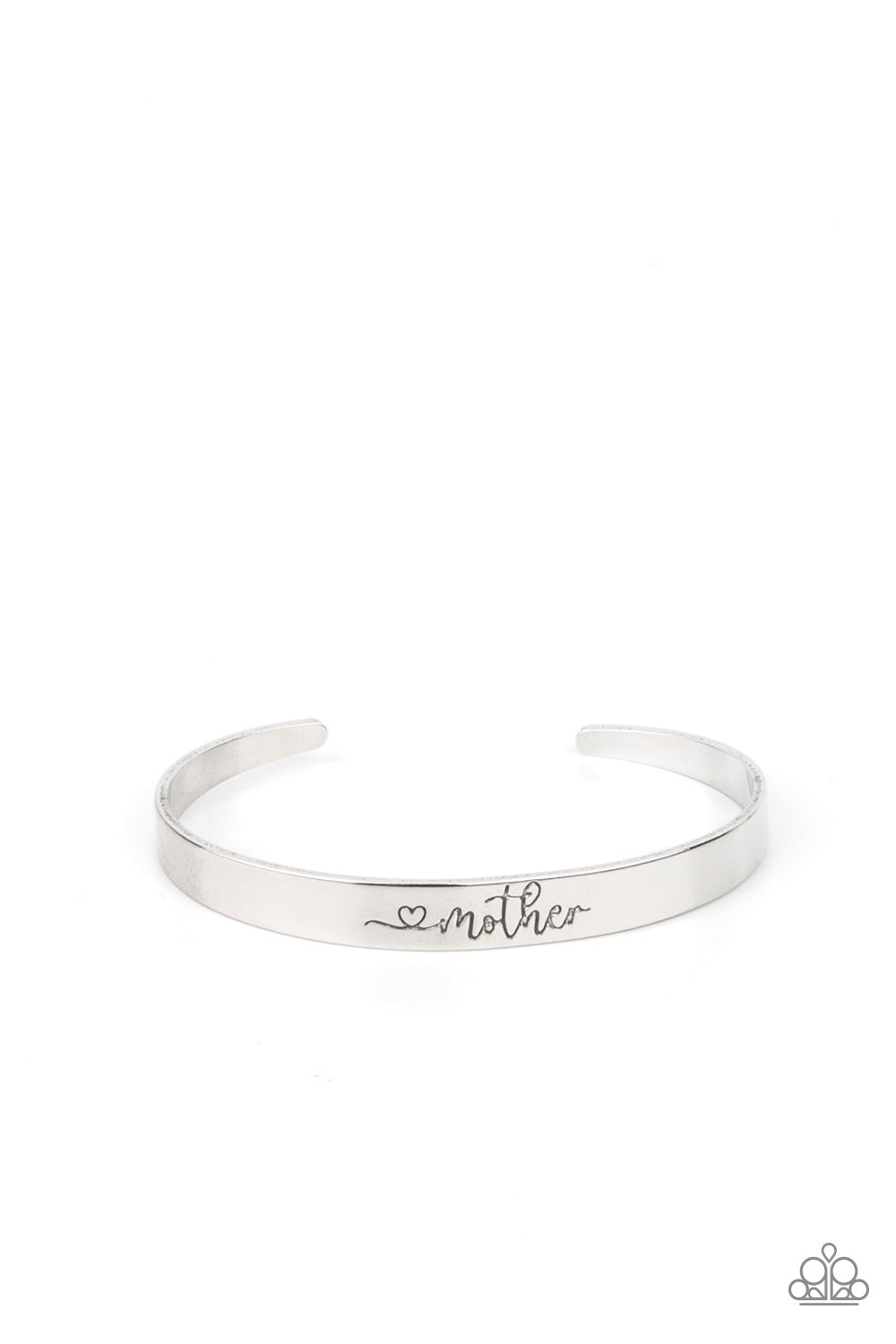 Paparazzi Sweetly Named Silver Bracelet