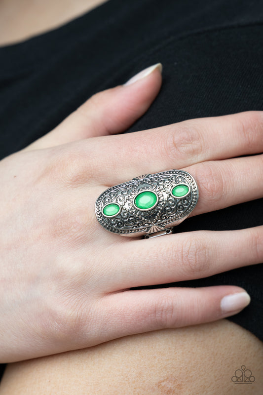 Paparazzi Promenade Paradise Green Ring