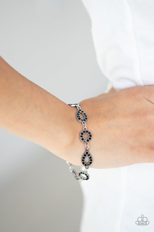 Royally Refined - Black Bracelet - Paparazzi