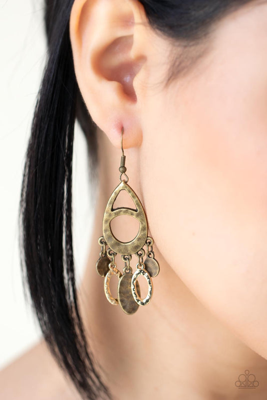 PLAINS Jane - Multi Paparazzi Earrings