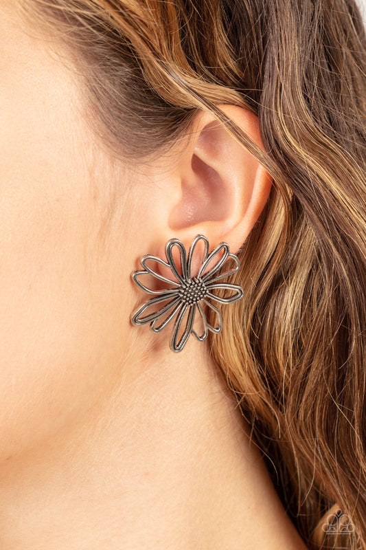 Paparazzi Artisan Arbor - Silver Earrings