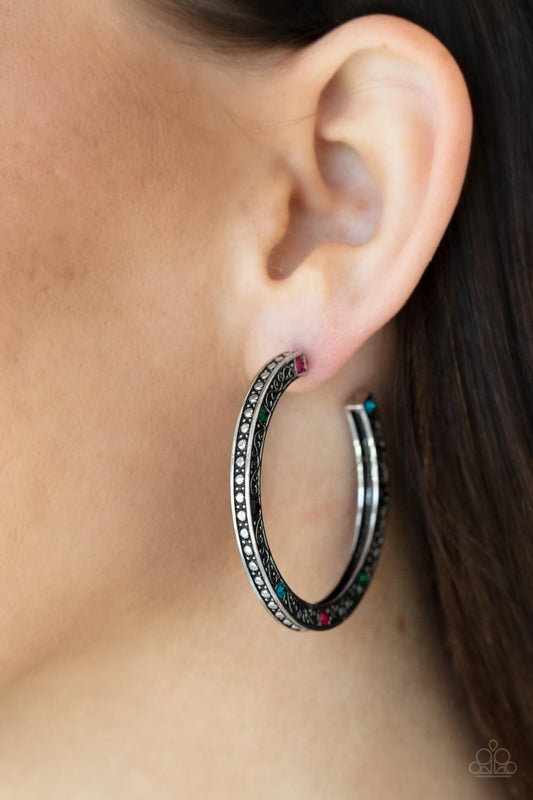 Paparazzi - Richly Royal - Multi Earrings