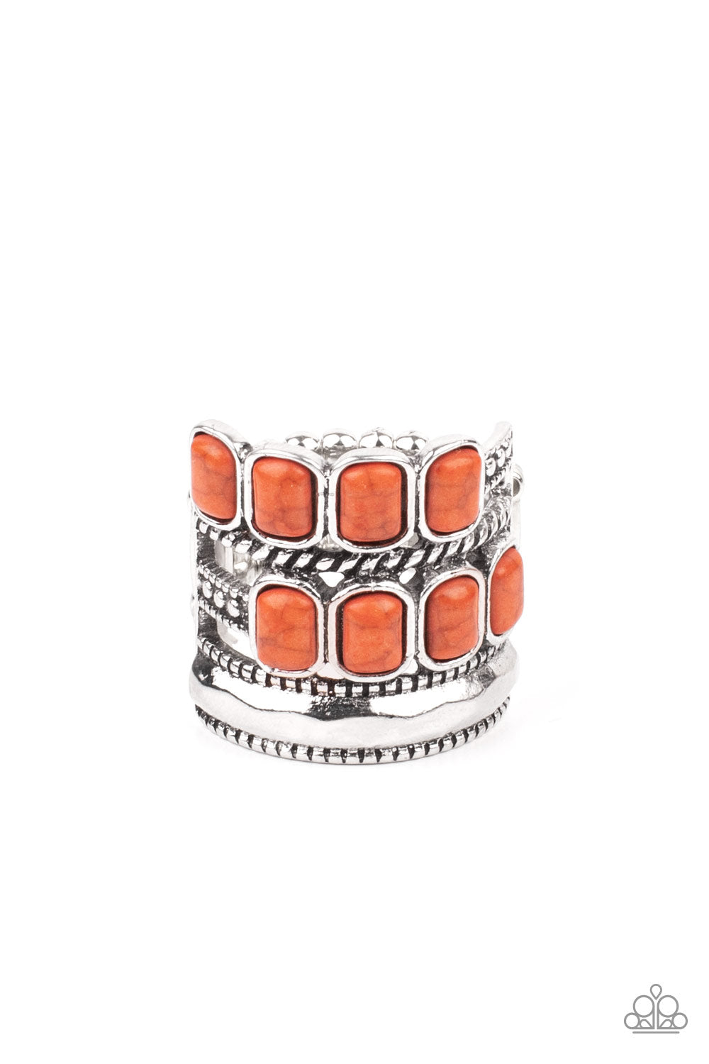 Paparazzi Ring - Mojave Monument - Orange