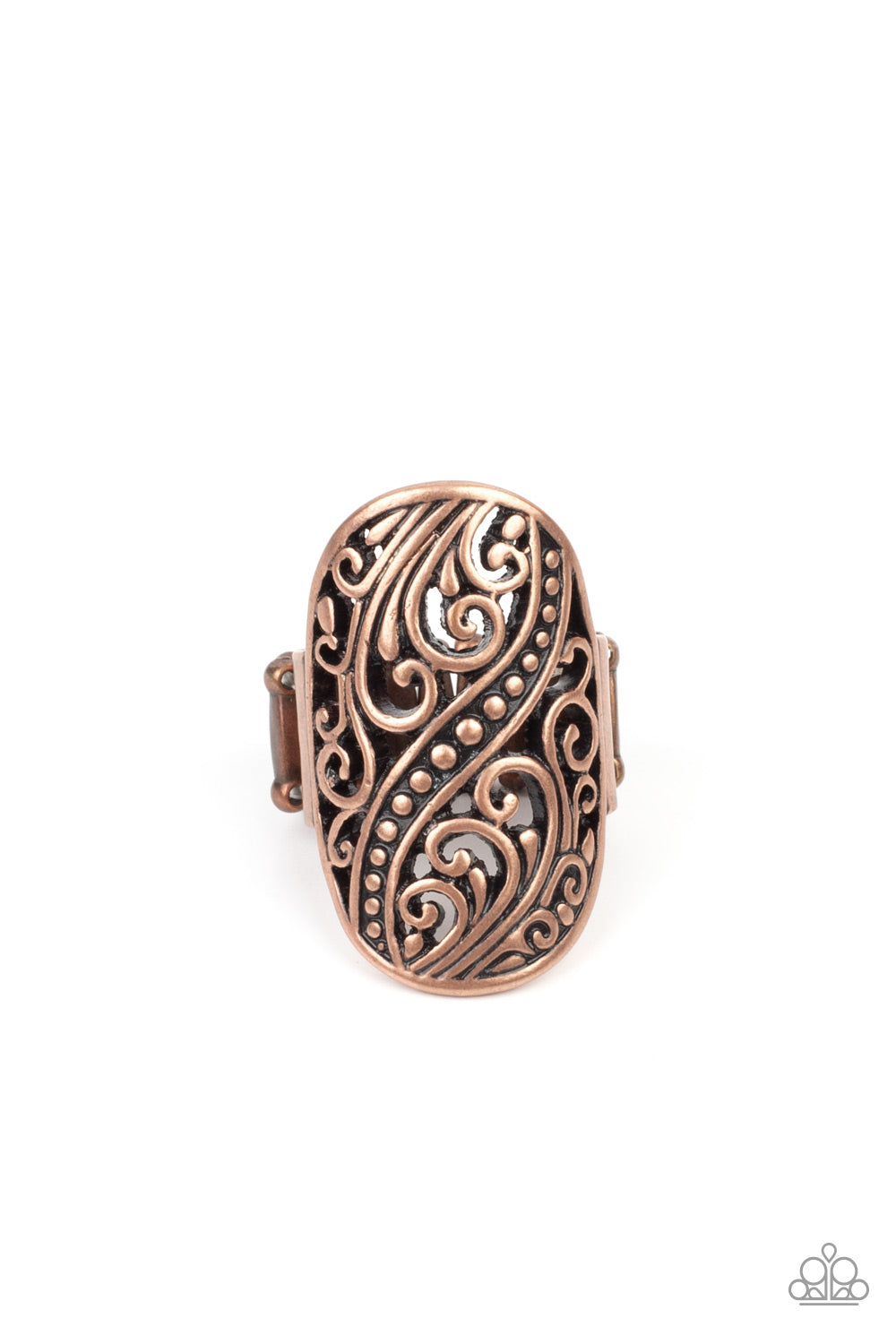 Paparazzi Ring - Pier Paradise - Copper