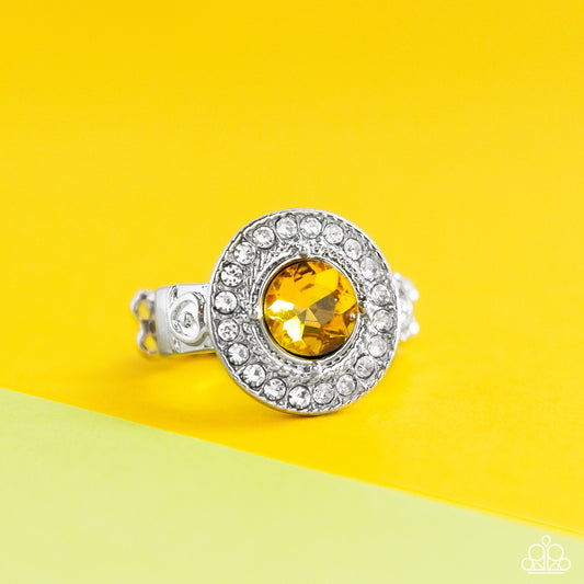 Paparazzi - Targeted Timelessness - Yellow Ring