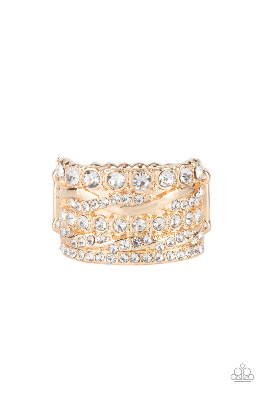 Paparazzi Exclusive Elegance Gold Ring