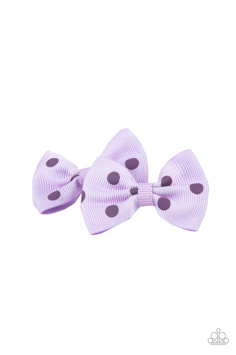 Polka Dot Drama - Purple Barrett