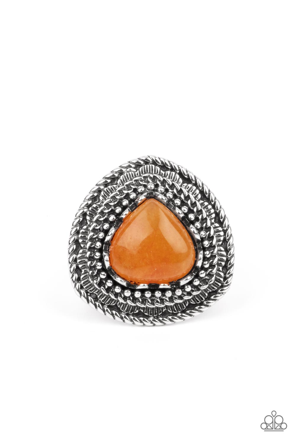 Paparazzi Ring - Genuinely Gemstone - Orange