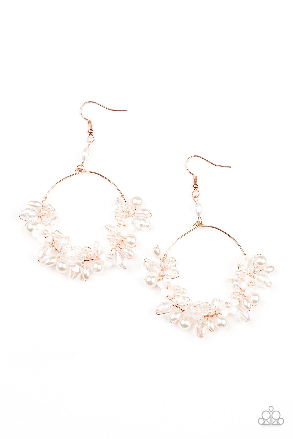 Floating Gardens - Copper Paparazzi Earrings