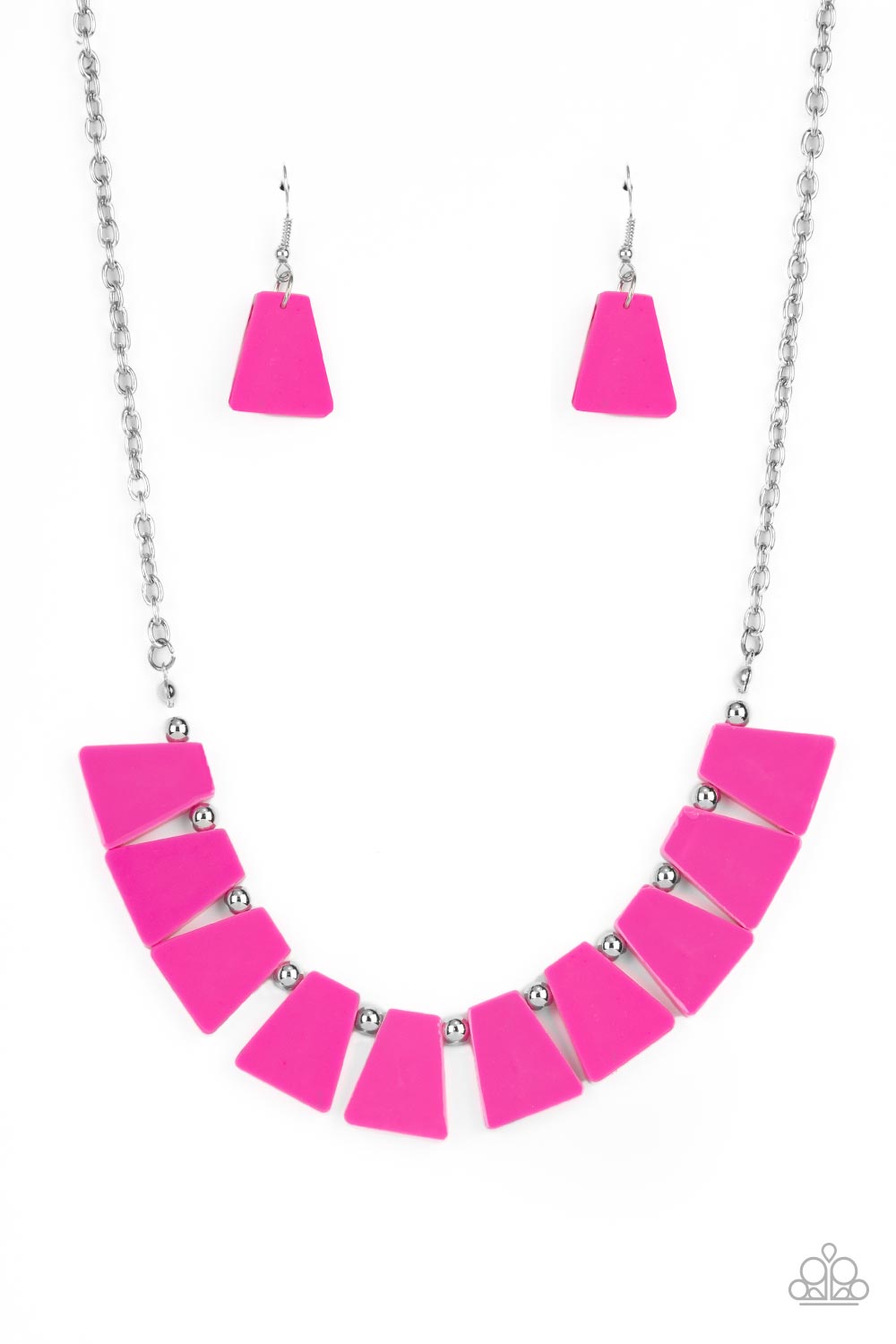 Vivaciously Versatile - Pink Paparazzi Necklace