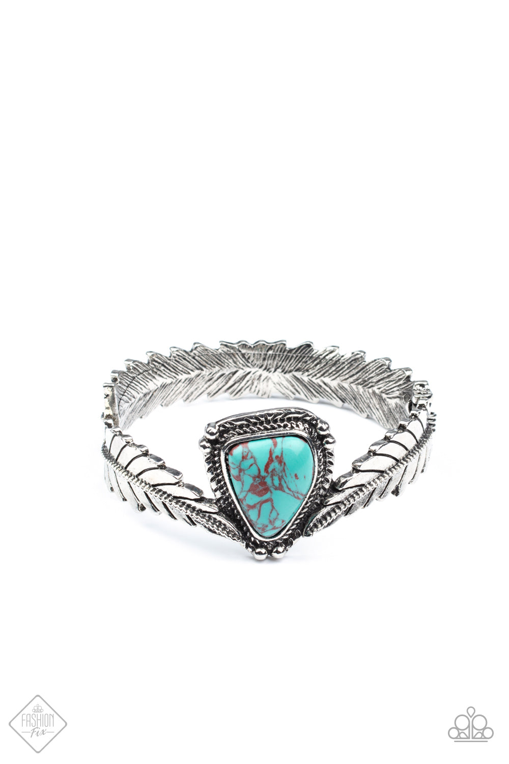 Desert Roost - Turquoise Bracelet - Paparazzi