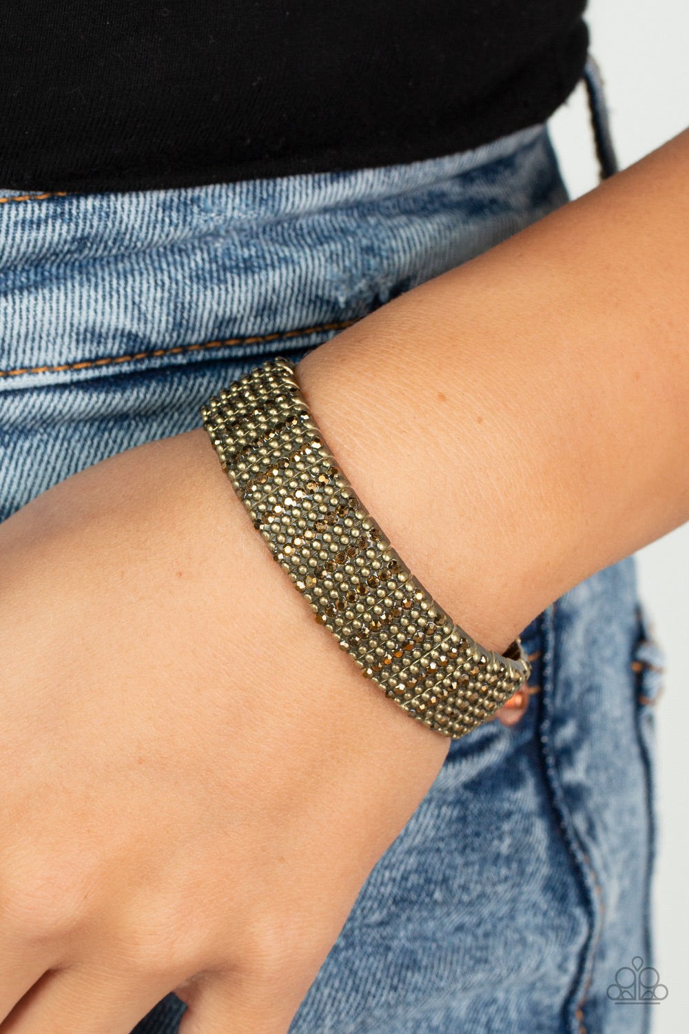 The GRIT Factor - Brass Bracelet Paparazzi