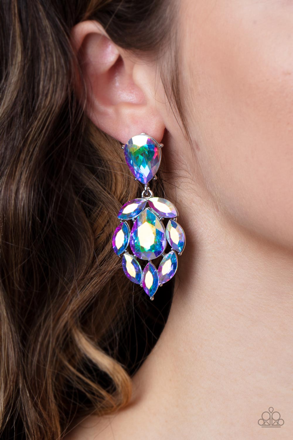 Galactic Go-Getter - Multi Paparazzi Earrings