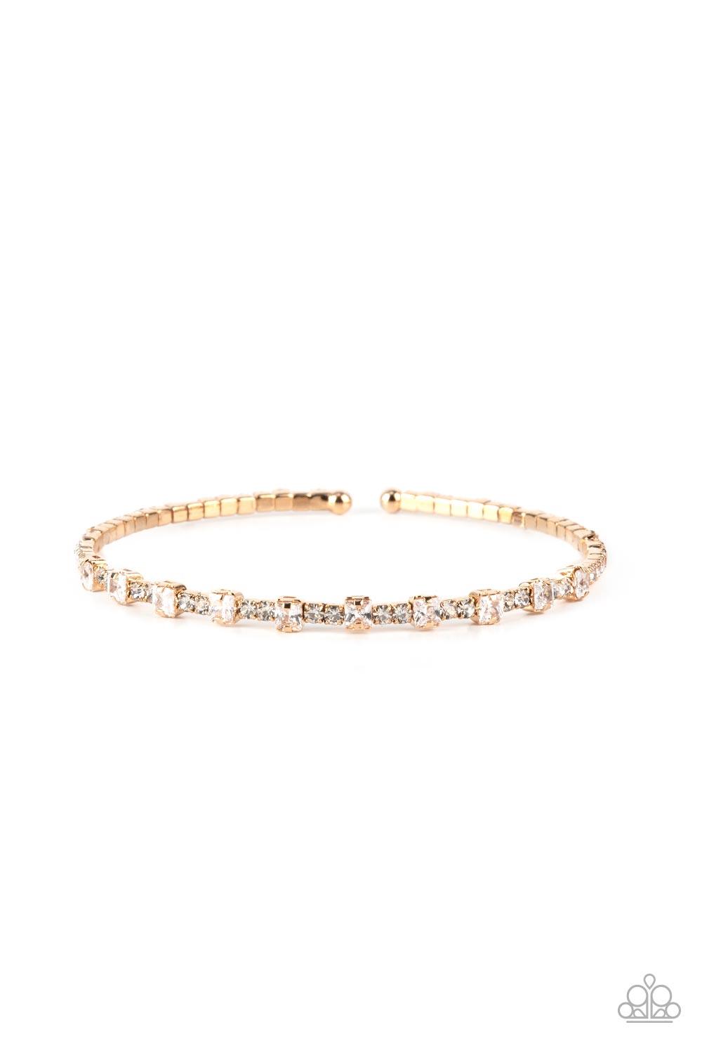 Paparazzi Timelessly Tiny - Gold - Bracelet