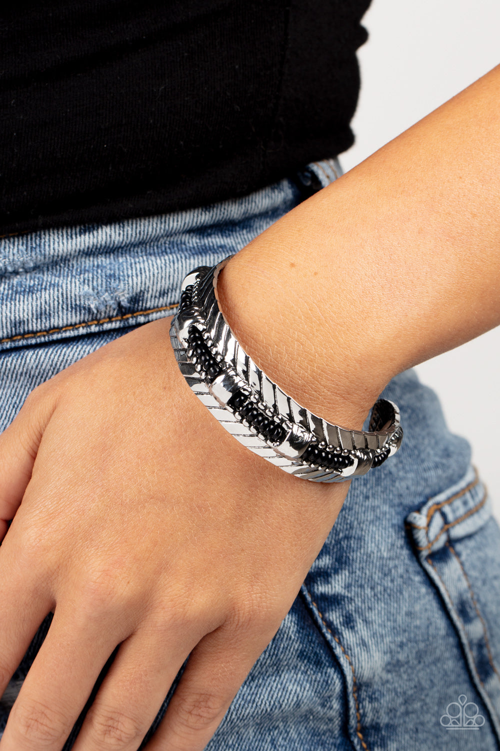 Paparazzi Sonoran Scene - Black Bracelet