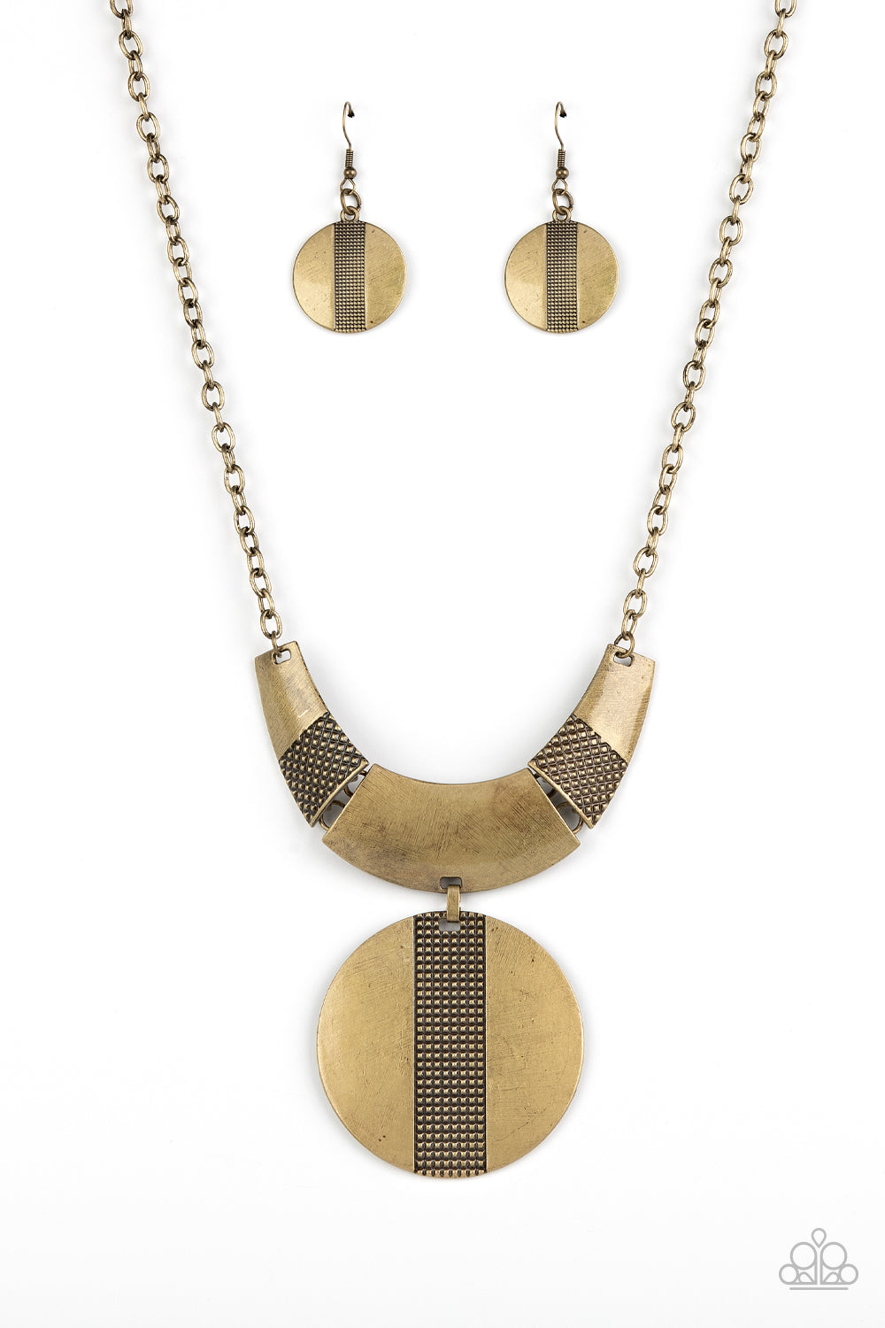 Paparazzi Metallic Enchantress - Brass Necklace