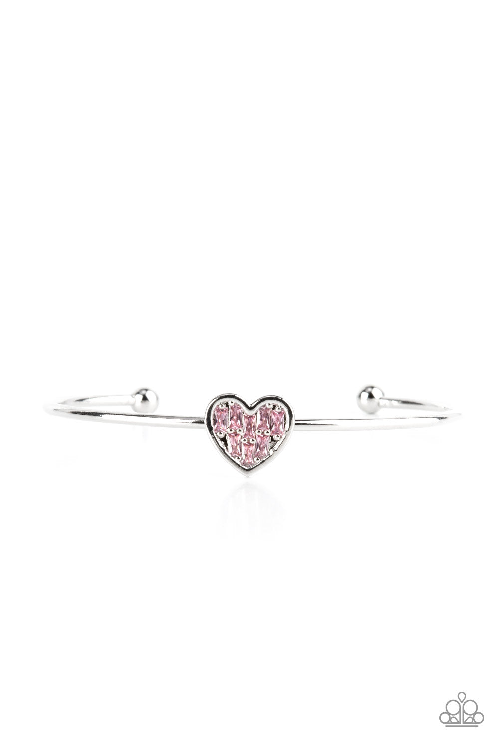 Paparazzi Bracelet Heart of Ice - Pink