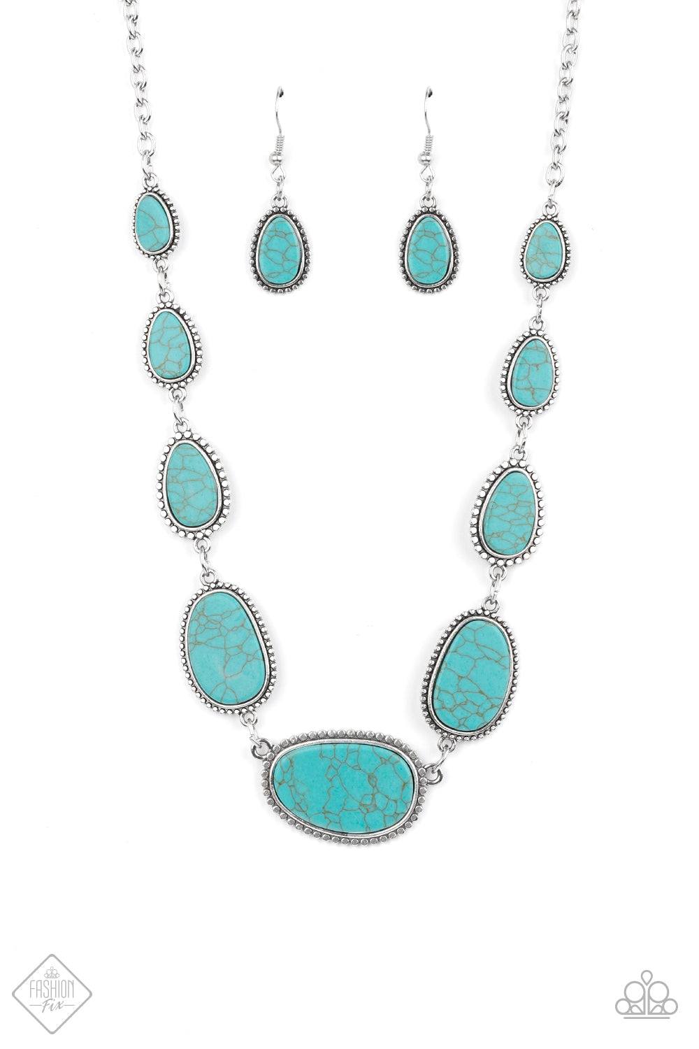 Paparazzi Elemental Eden - Blue Necklace