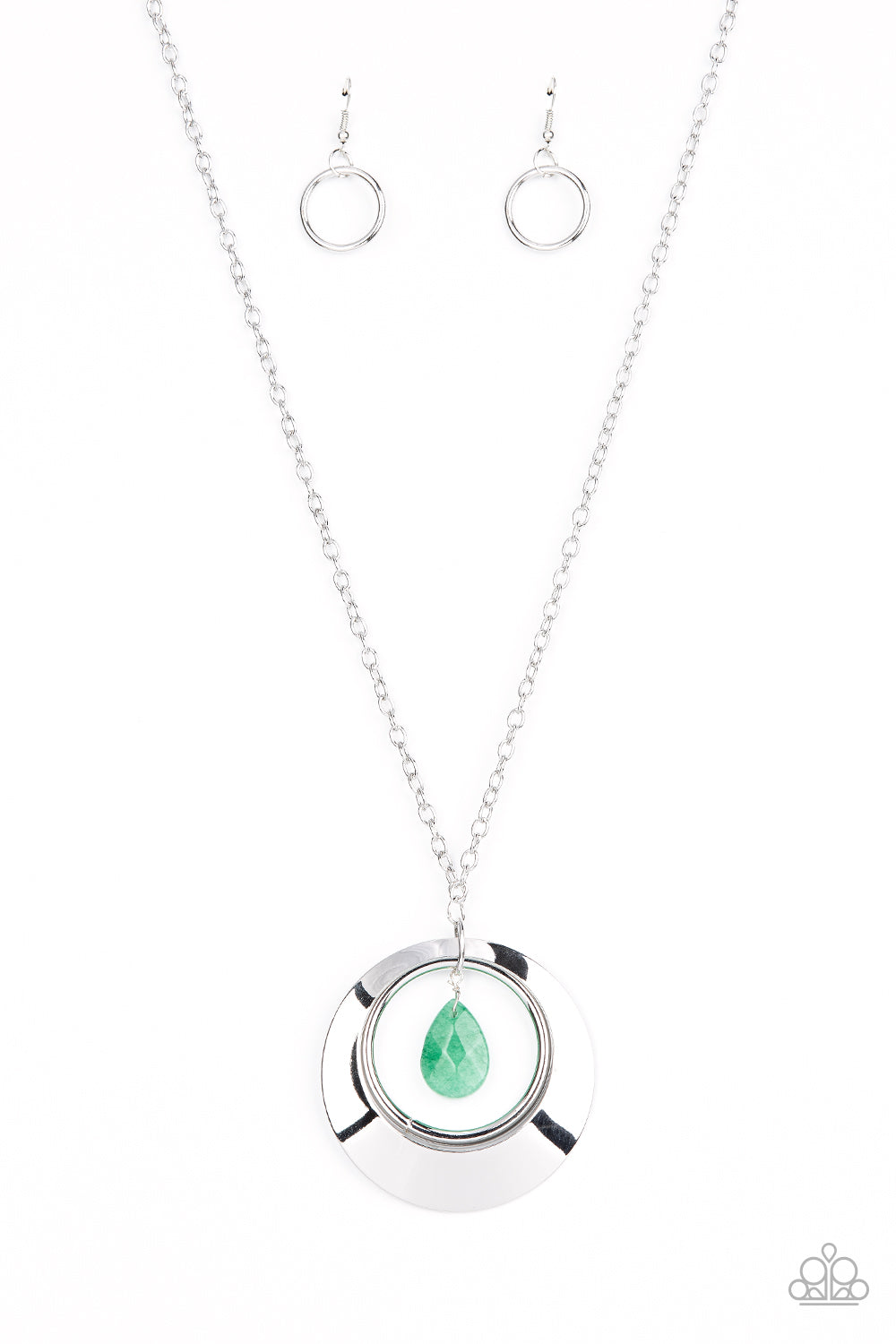 Inner Tranquility - Green Paparqazzi Necklace