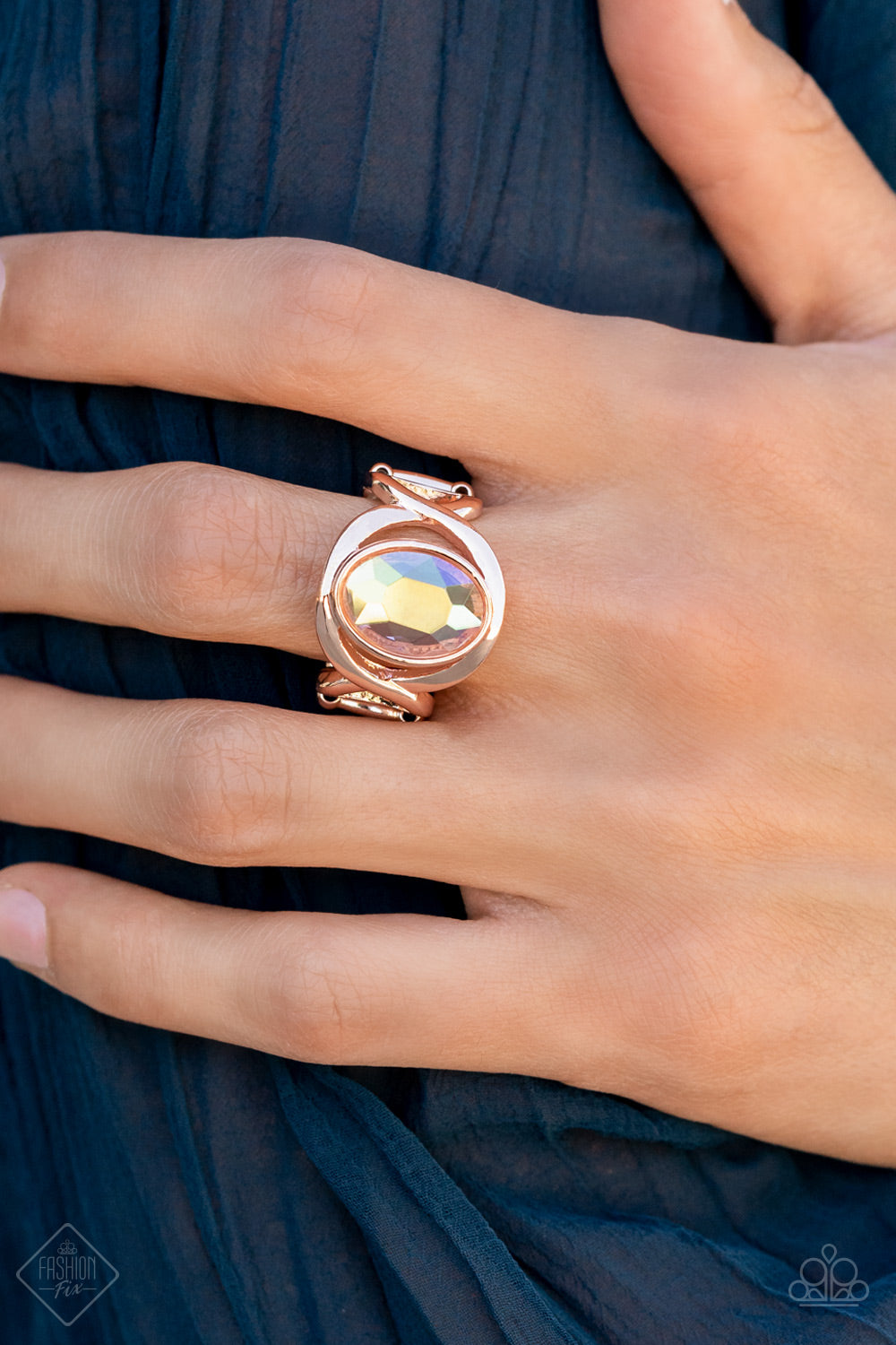 Paparazzi Ring - Mystical Treasure - Rose Gold Paparazzi