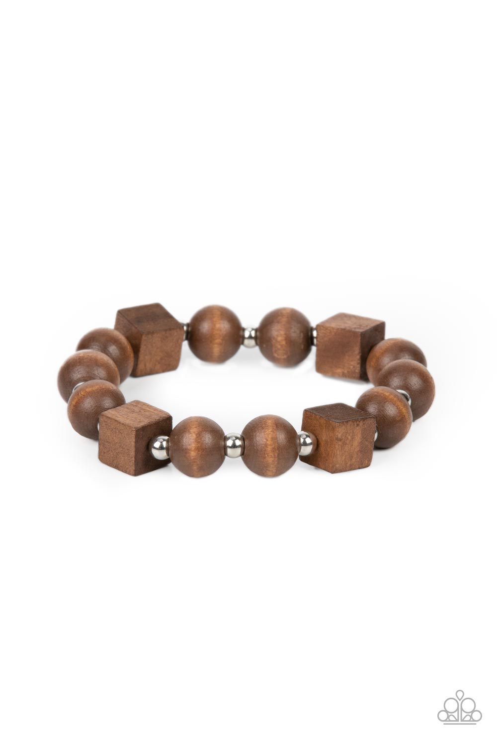 Paparazzi Timber Trendsetter - Brown Bracelet