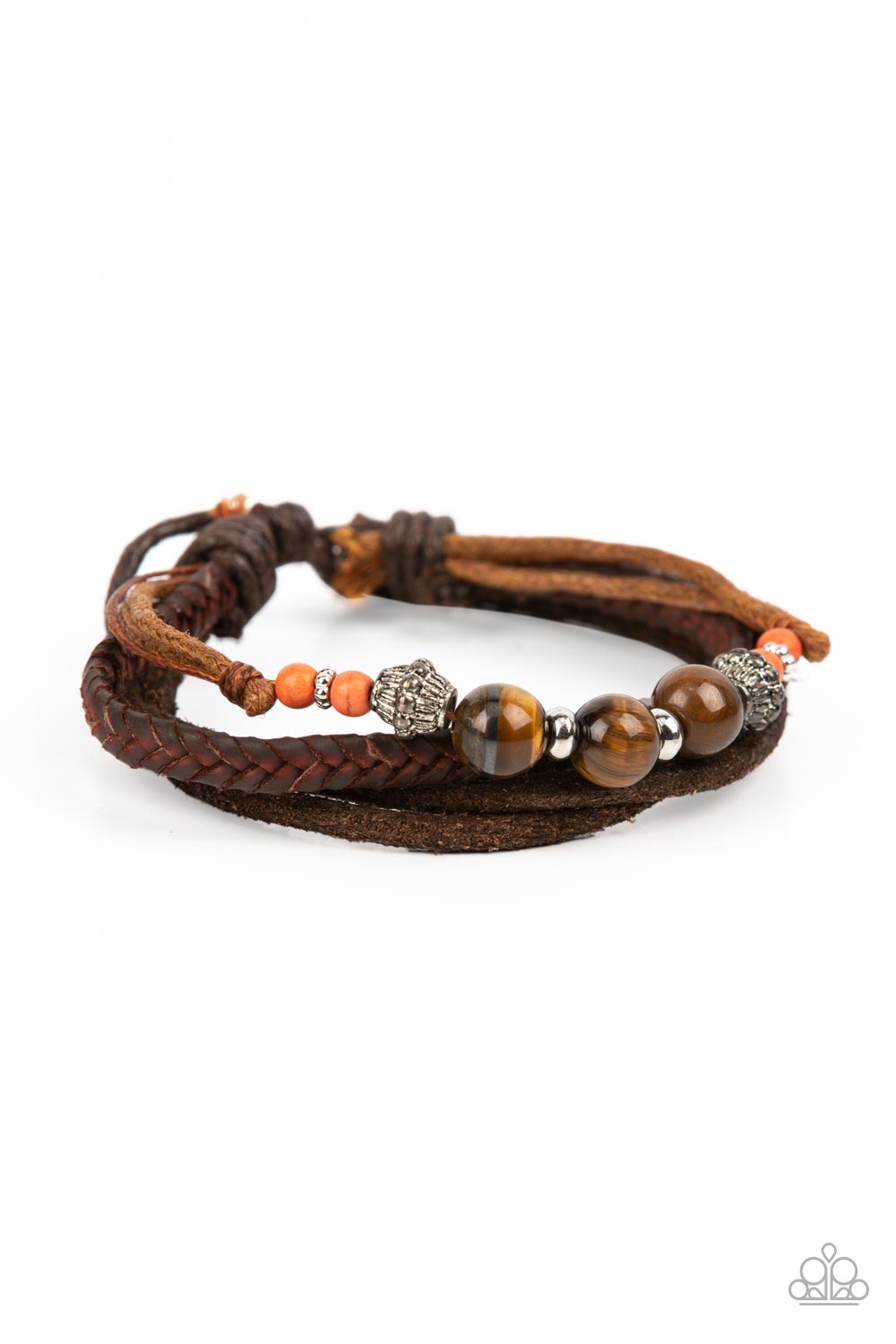 Paparazzi Bracelets Tundra Tracker - Orange