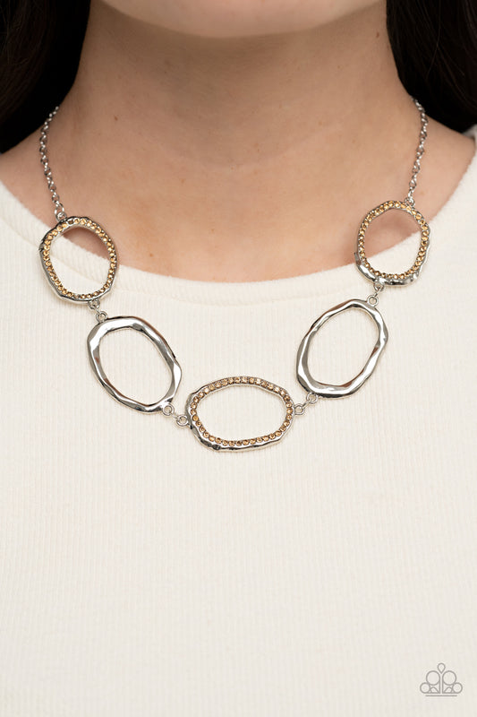 Gritty Go-Getter - Brown Paparazzi Necklace