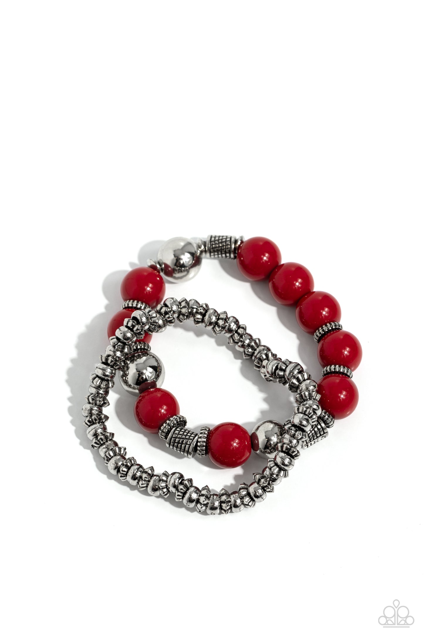 Walk This SWAY - Red - Paparazzi Bracelet