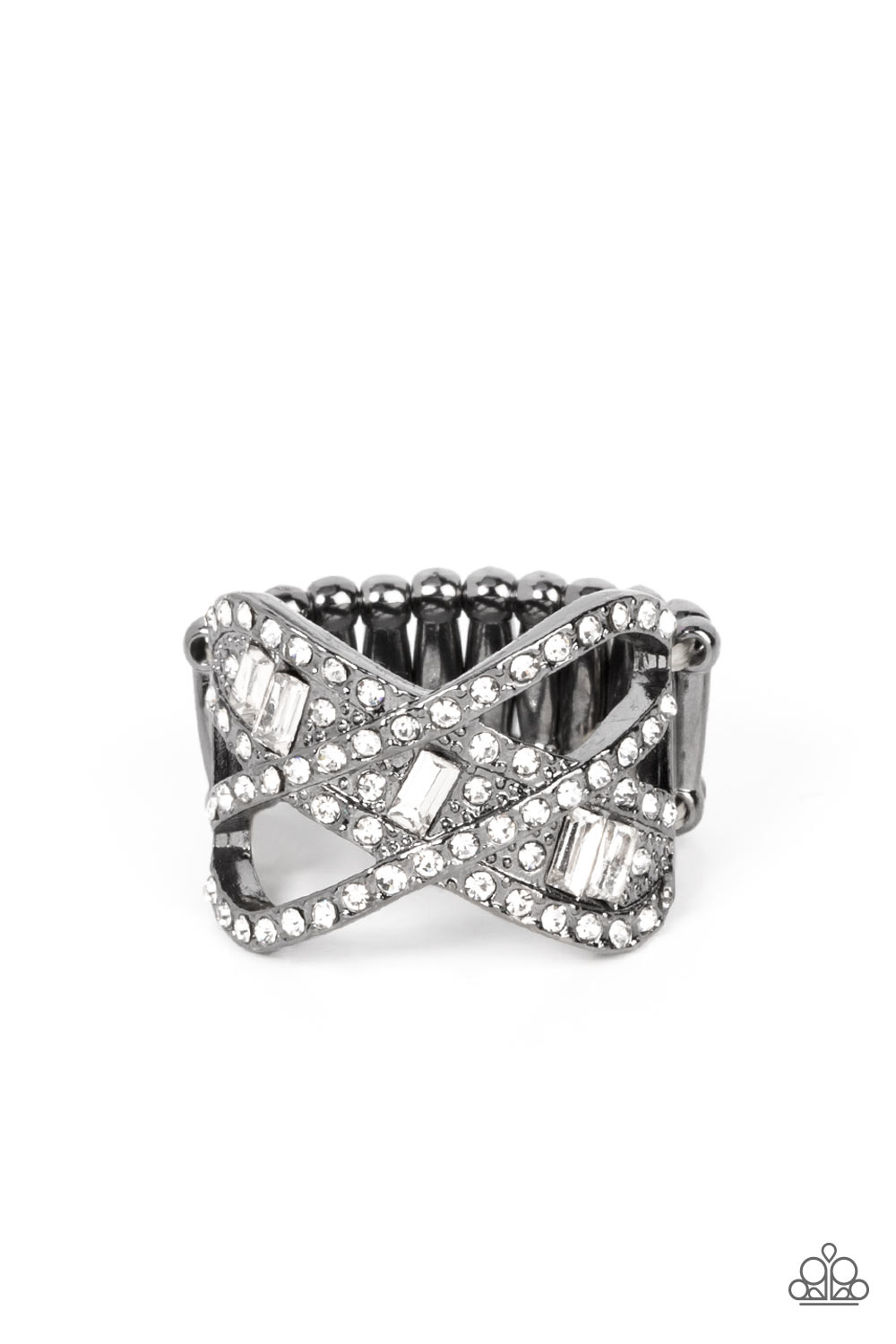 Paparazzi - Triple Threat Twinkle - Black Ring