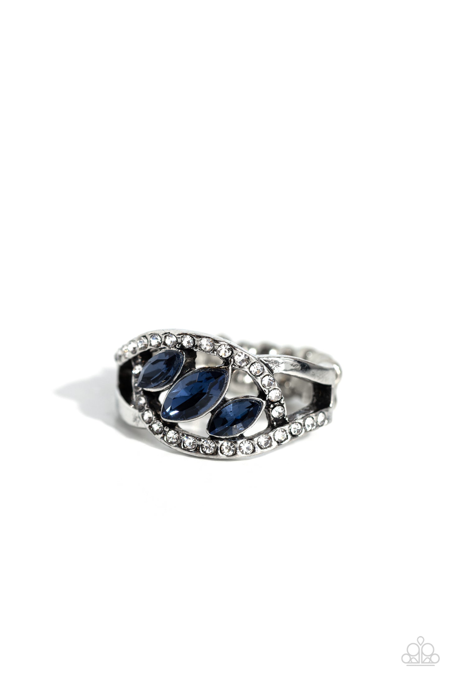 Paparazzi Stiletto Sparkle Blue Ring