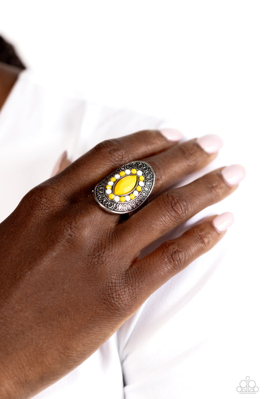 Paparazzi - ARTISAN Expression - Yellow Ring