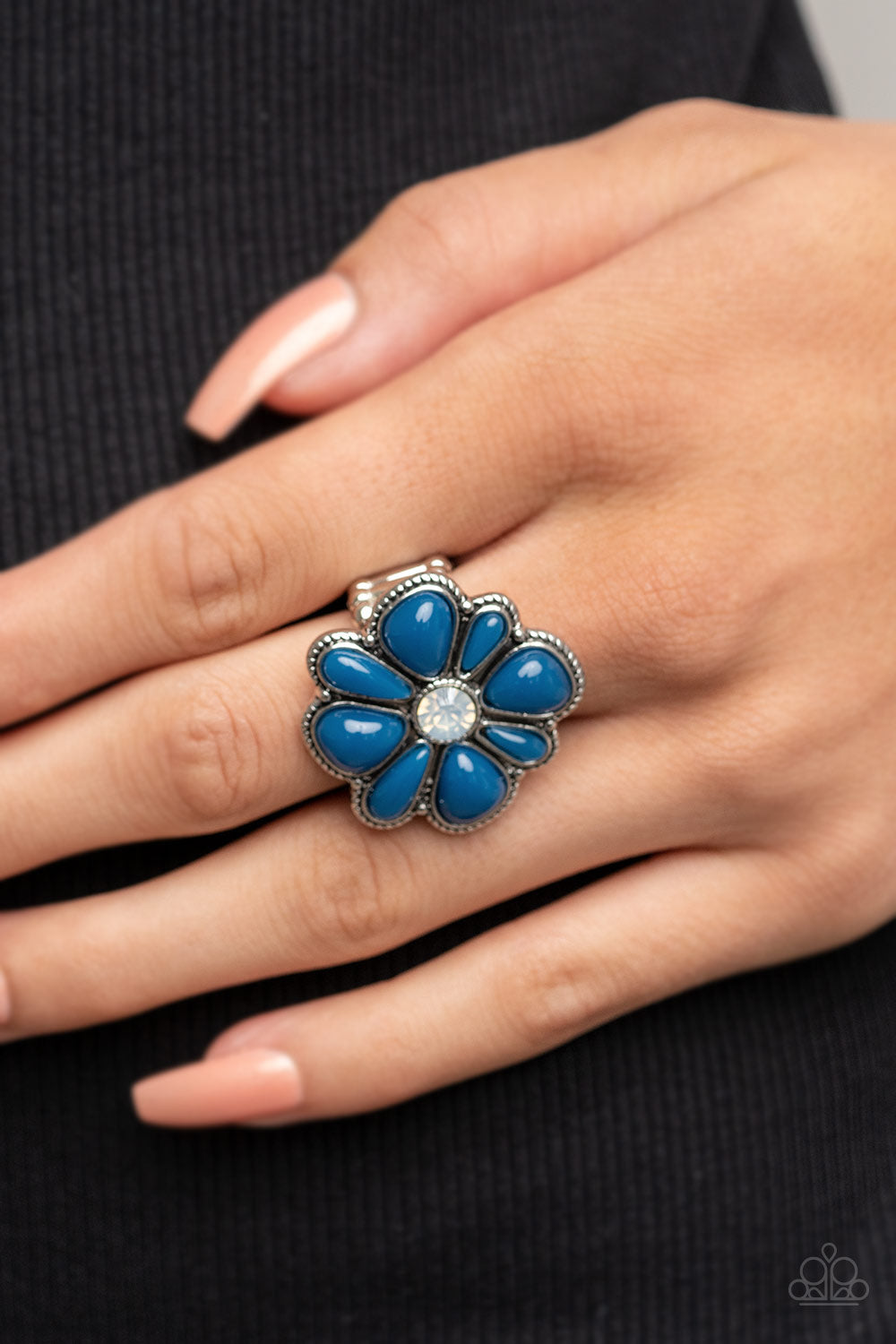 Paparazzi Meadow Mystique Blue Ring