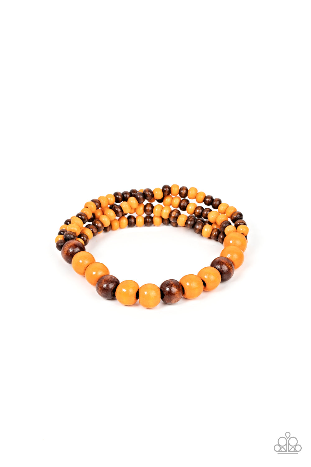 Paparazzi Oceania Oasis Orange Bracelet