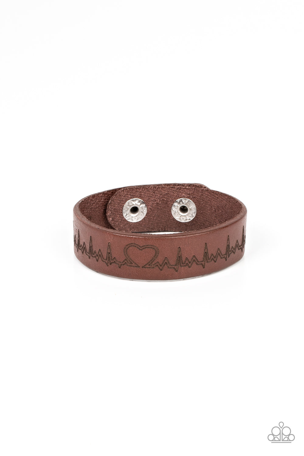 Haute Heartbeat - Brown Paparazzi Bracelet