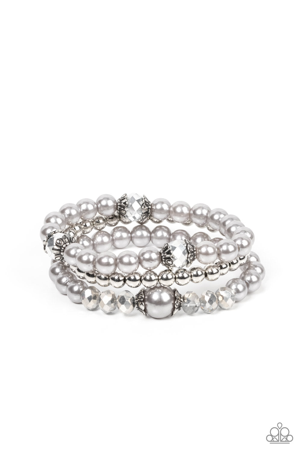 Paparazzi Positively Polished - Silver Bracelets