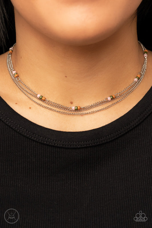 Bountifully Beaded - Multi Necklace Paparazzi