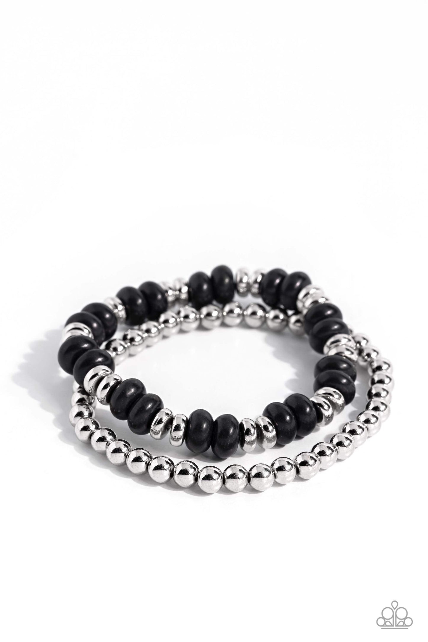 Paparazzi - Secret Quarry - Black Bracelet