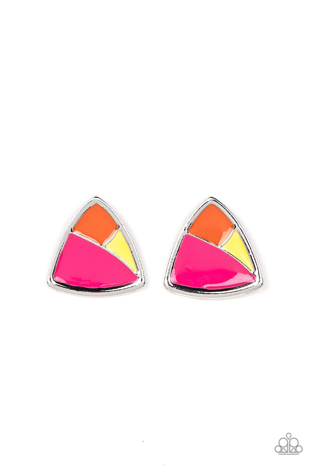 Paparazzi Kaleidoscopic Collision Multi Earrings