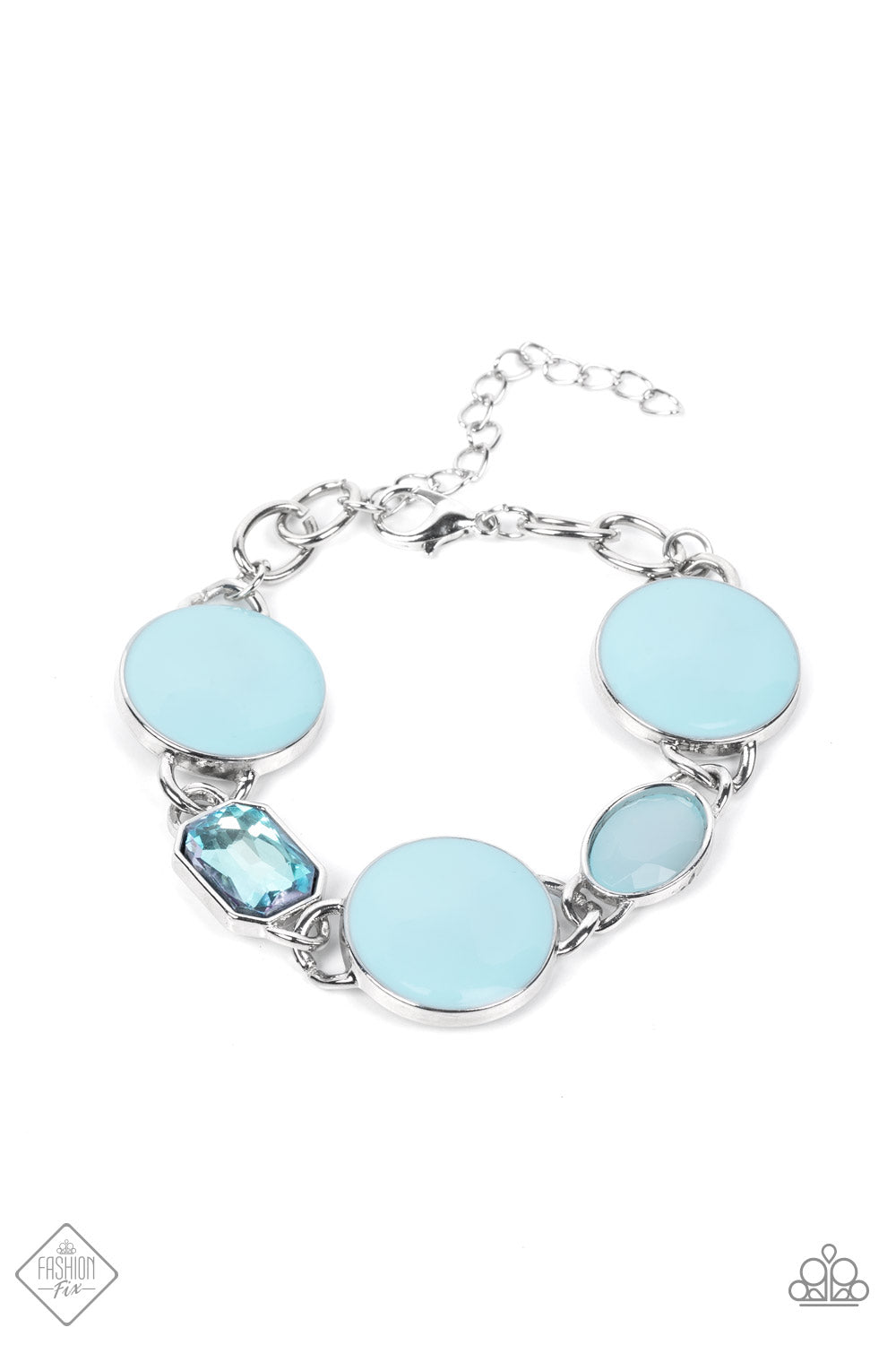 Dreamscape Dazzle - Blue Bracelet Paparazzi