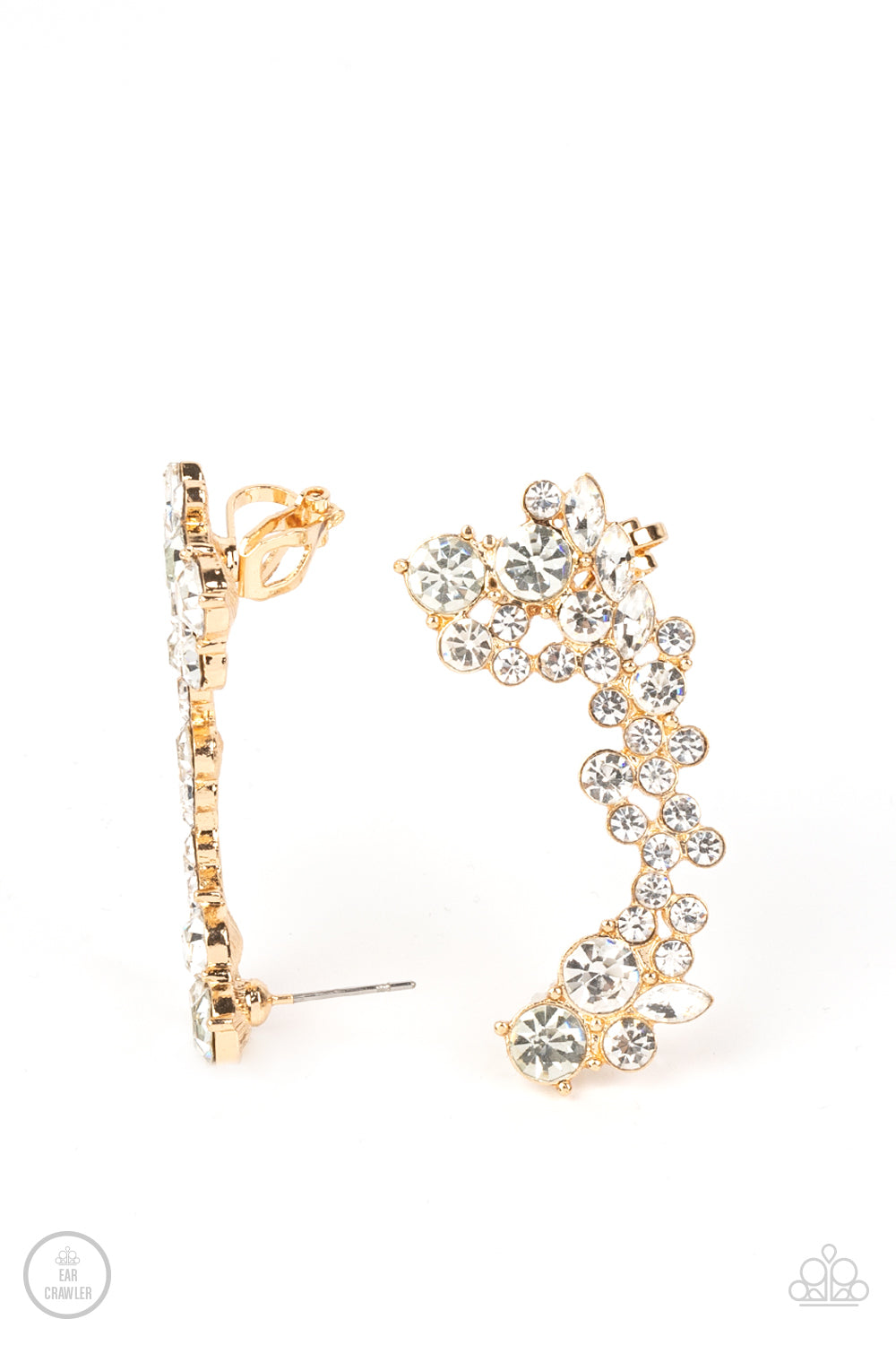 Paparazzi - Astronomical Allure - Gold Earrings