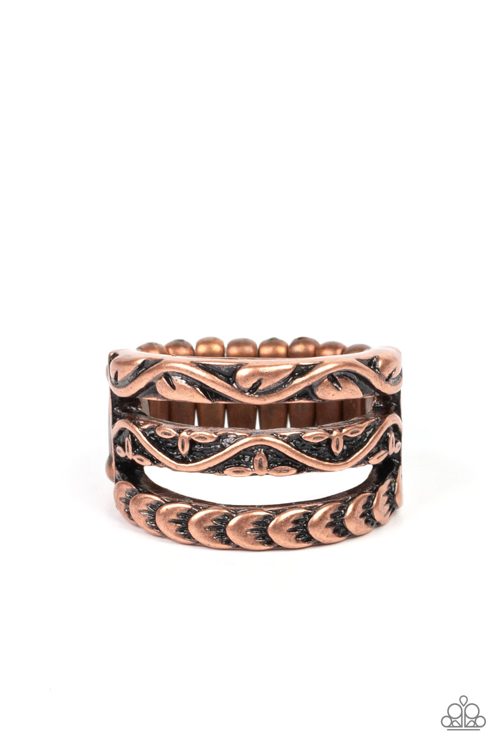 Paparazzi- Canyon Canopy - Copper Ring