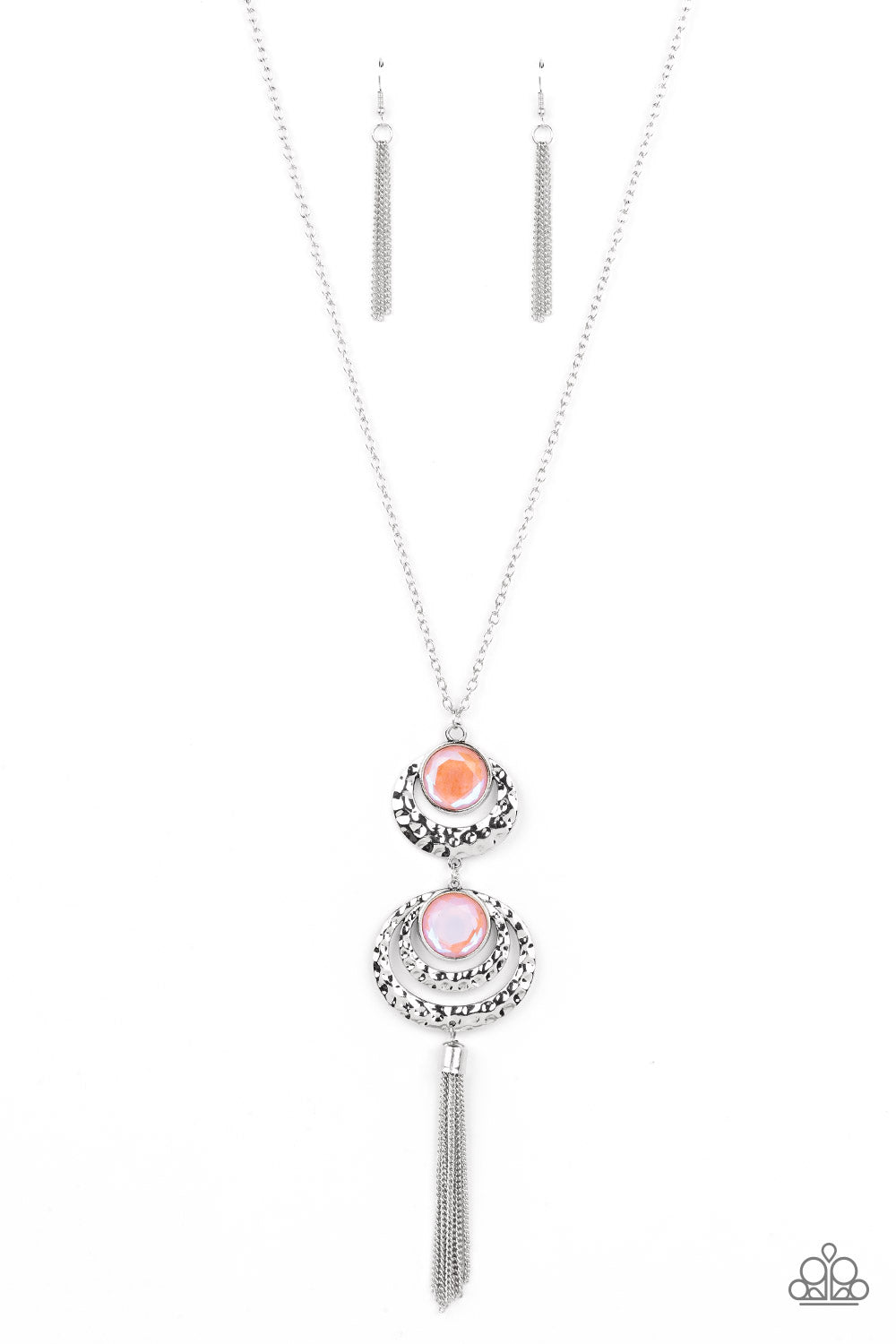 Paparazzi Limitless Luster - Orange Necklace