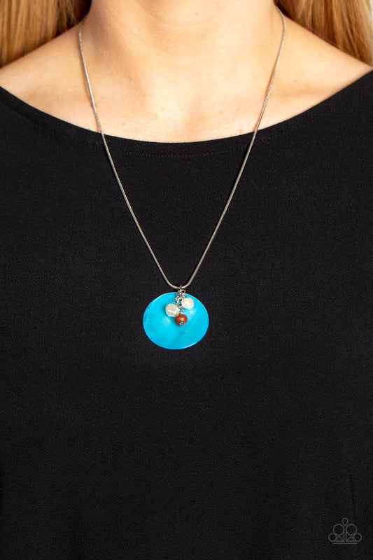 Paparazzi - Beach House Harmony - Blue Necklace