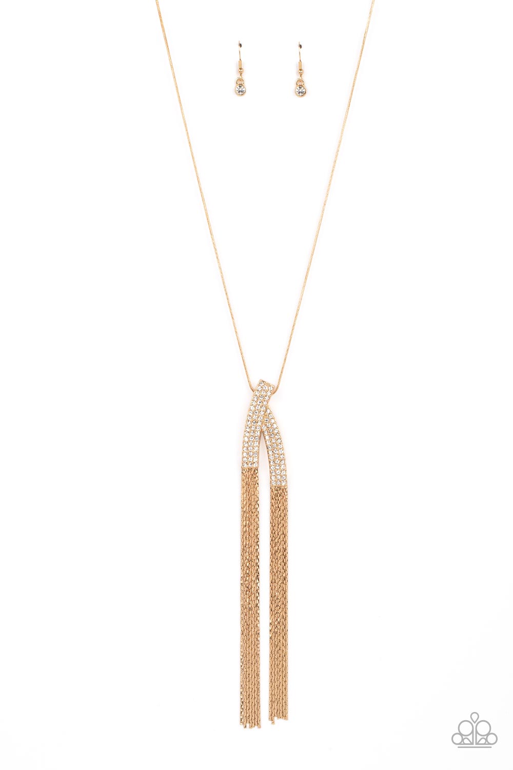 Paparazzi - Out of the SWAY - Gold Necklaces