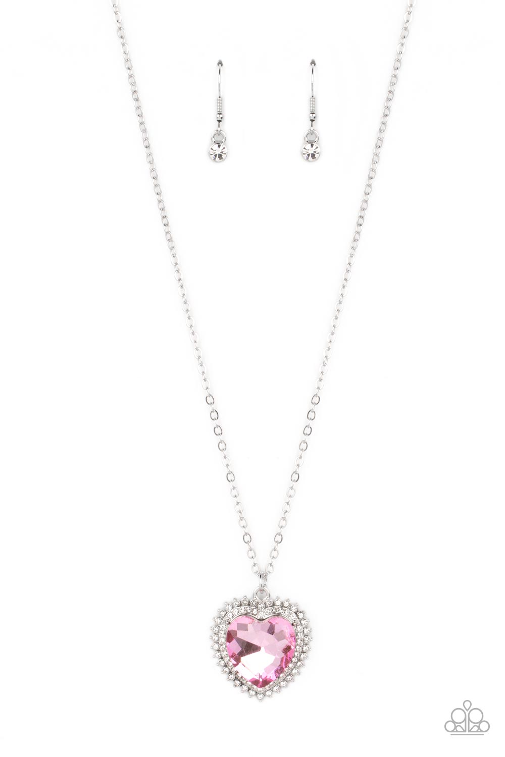 Paparazzi Sweethearts Stroll Pink Necklace