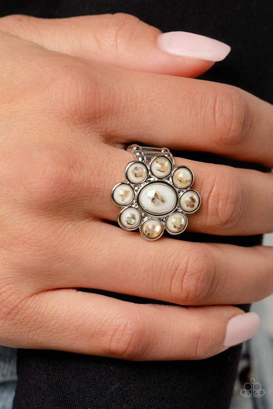Paparazzi - Time to SHELL-ebrate - White Ring