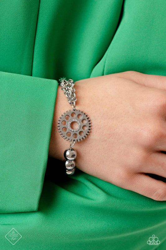 Paparazzi - Age of STEAMPUNK - Silver Bracelet
