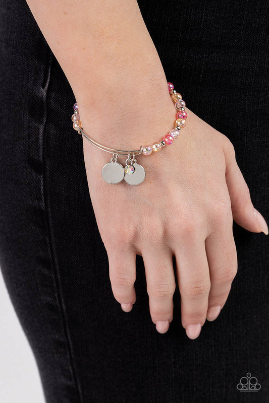 Paparazzi - Bodacious Beacon - Pink Bracelet